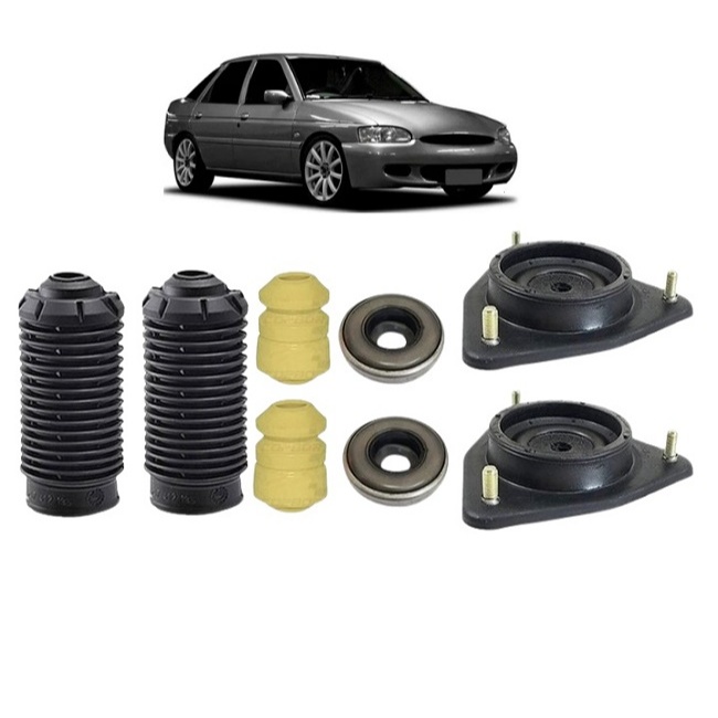 Kit Coxim Batente Amortecedor Dianteiro Escort Zetec 1997/2003