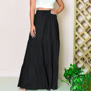 Saias Evangélicas Três Maria Com Forro Saia Longa de Duna Zero Transparente Com Elastico na Cintura em Oferta na Shopee