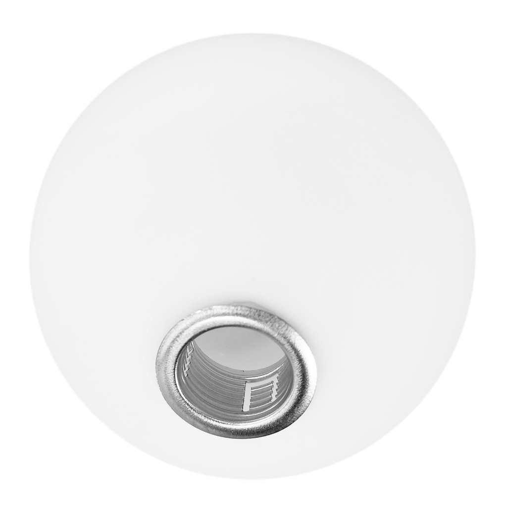Globo de vidro para lustre luminária jabuticaba bola com 10cm com Rosca para Soquete G9