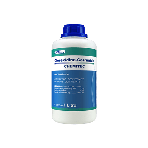 Clorexidina Cetrimida 1 Litro - Desinfetante E Antisséptico