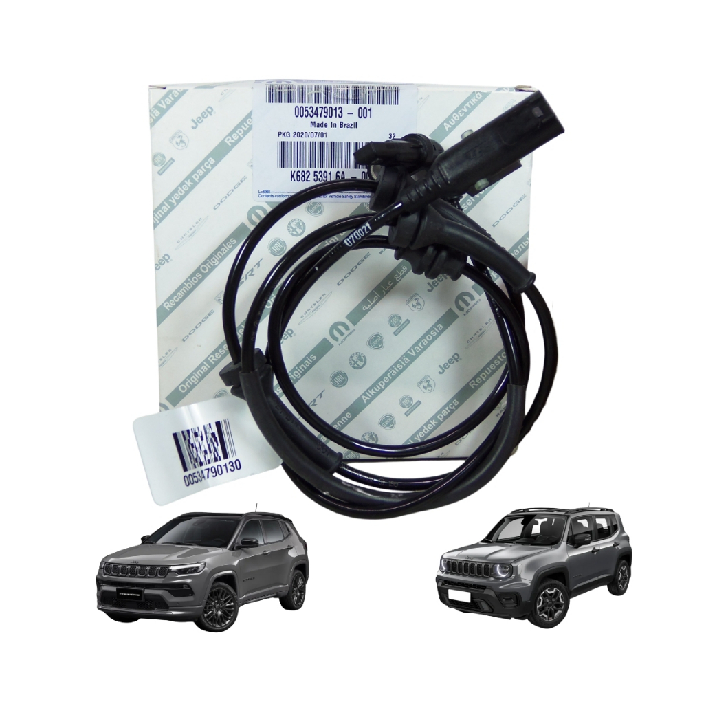 Sensor Freio Abs Traseiro Jeep Renegade Compass - 53479013