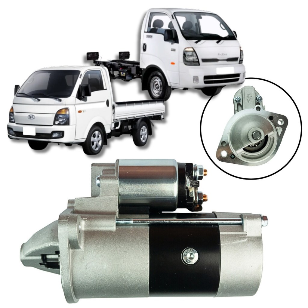 MOTOR DE PARTIDA HYUNDAI HR 2.5 2005/ KIA BONGO em Oferta na Shopee