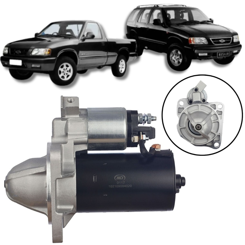 MOTOR DE PARTIDA FORD RANGER 2.8D 2001/ GM S10 BLAZER em Oferta na Shopee