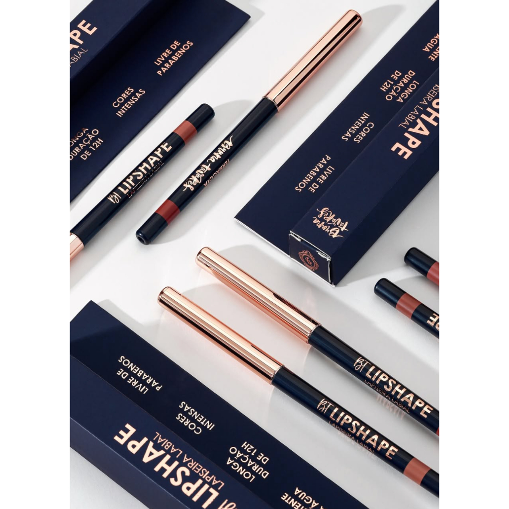 Lapiseira Labial Bruna Tavares BT Lipshape Lápis Lábios Fórmula Cremosa em Gel em Oferta na Shopee