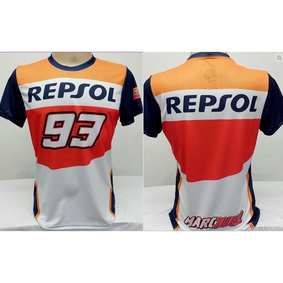 Camisetas Sublimada MotoGP Velocidade MarcMarquez 93