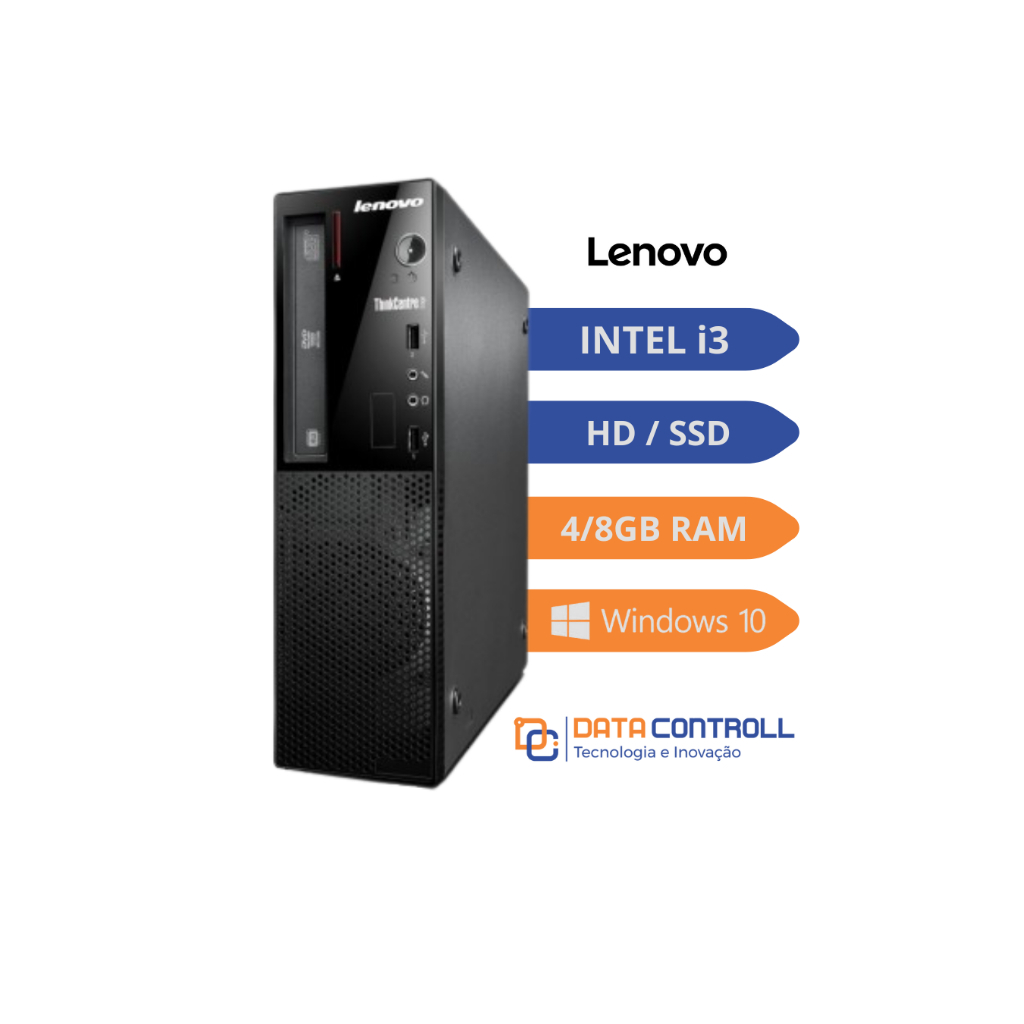 CPU DESKTOP Lenovo Edge 72 i3 2ªGeração