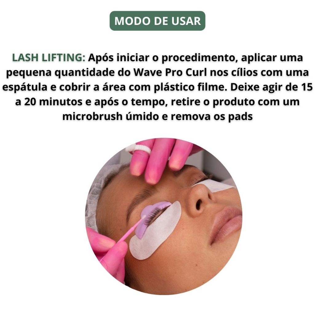Fixador De Cílios Master Wave Pro-curl Passo 2 Lash Brow 7g — imagem 2 de 2