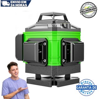 8/12/16 Linhas Nível a Laser Profissional Ajustável Nível 360 °Laser Nível a Level Mediçã…