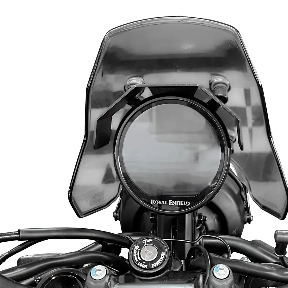 Protetor De Painel Para Moto Himalayan 450 Preto 2025