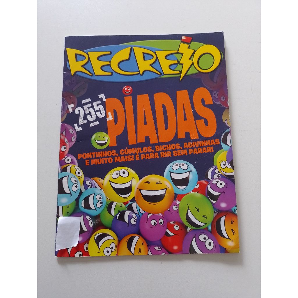 Revista Recreio 255 Piadas Pontinhos Cúmulos Bichos Ac820 (Usado)
