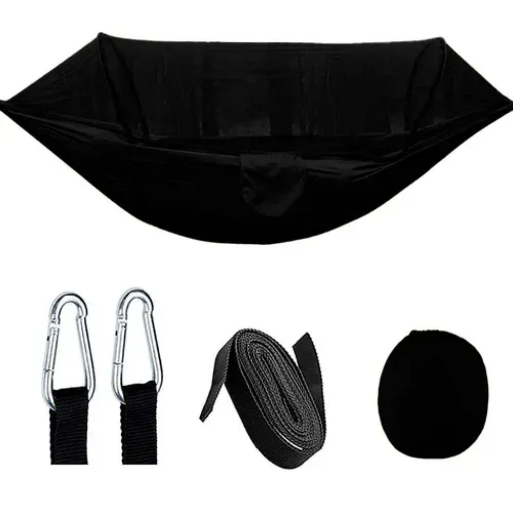 Rede De Descanso Com Tela Mosquiteiro Camping Trilha Pesca em Oferta na Shopee