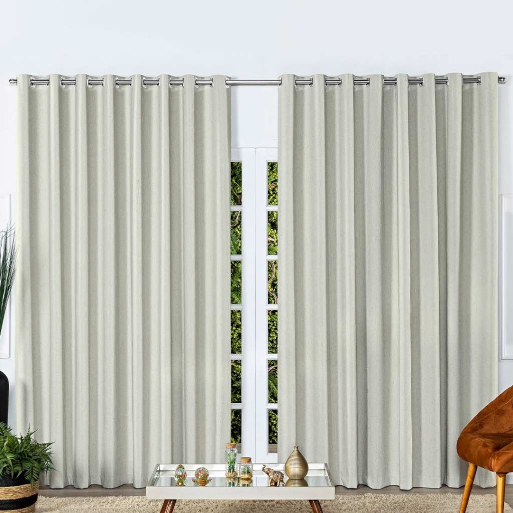 Cortina para Sala em Linho: Onde Comprar | BuscaProdutos