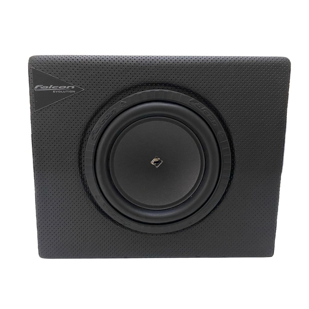 Caixa Trapézio Falcon 8 Polegadas CX 8 A N MDF Amplificada 250w RMS