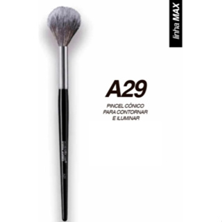 Pincel A29 Macrilan para blush, contorno e iluminador - super macio em Oferta na Shopee