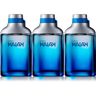 Kit 3 Perfumes Kaiak Masculinos Nacionais 100ml Cada Embalagem de Vidro Lacrado