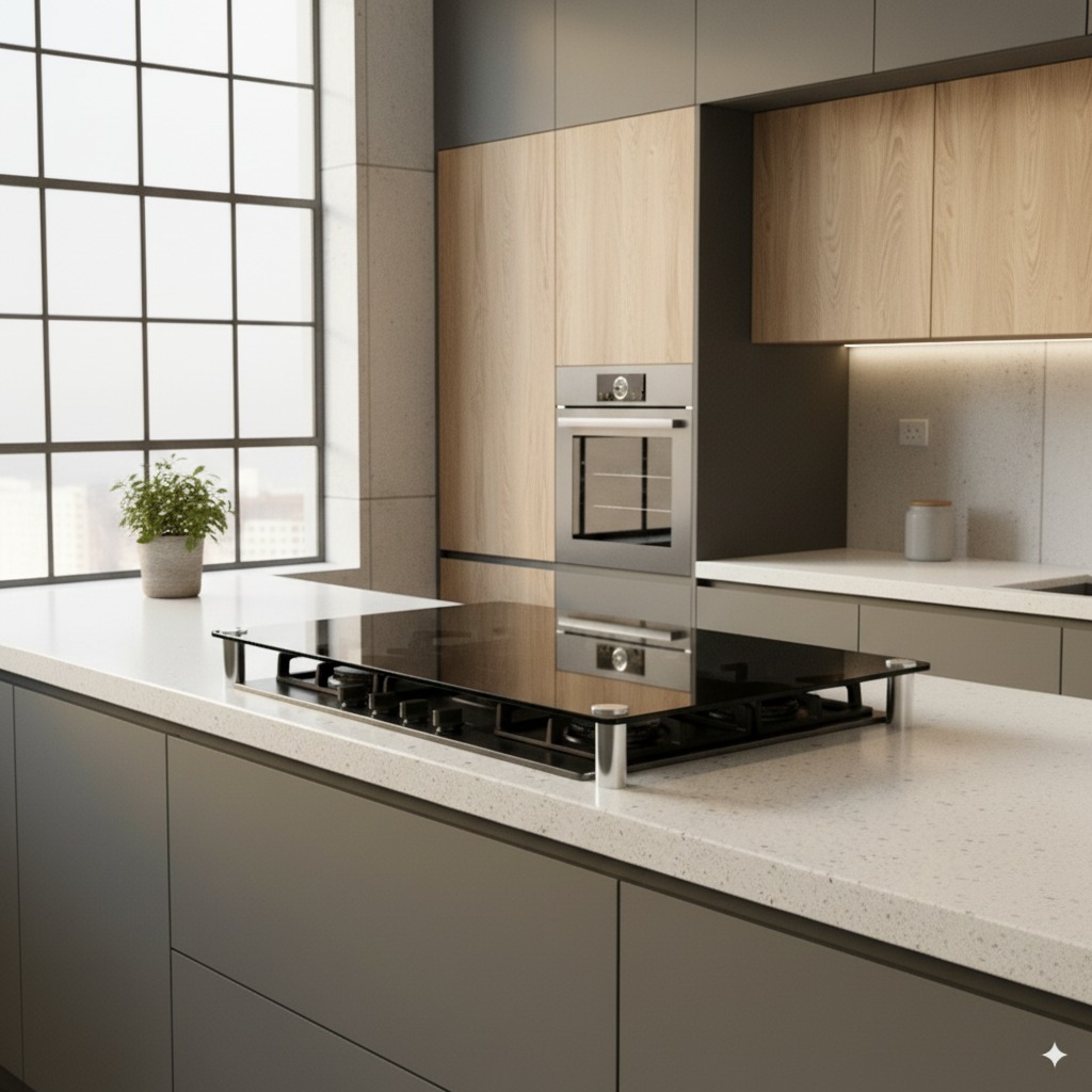 Tampa de Vidro Para Cooktop Brastemp 5 Bocas Ative! Touch Bdt85ae Proteção e Mais Espaço
