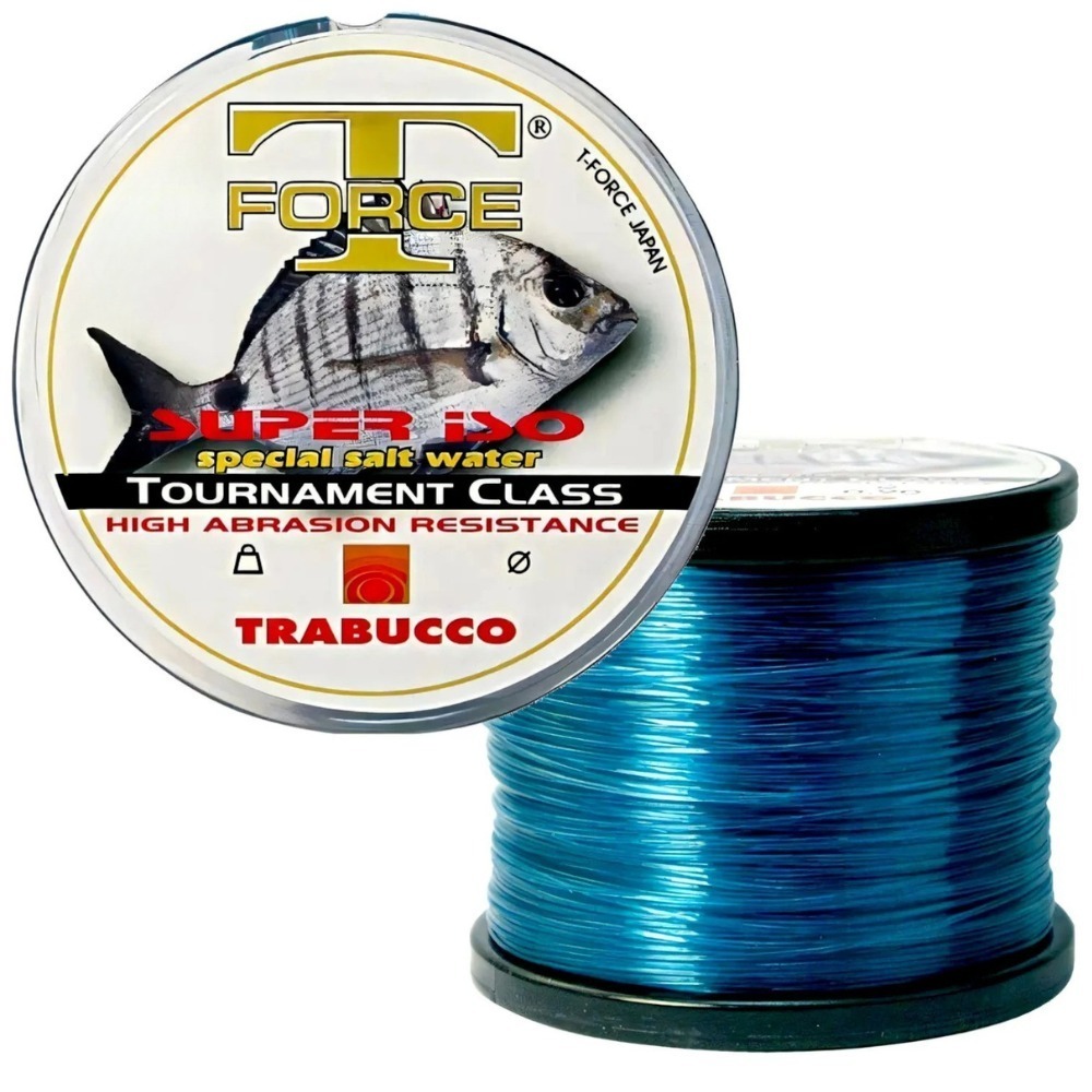 Linha Monofilamento Trabucco T Force Super Iso 300m - Azul