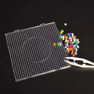 Pegboard Perler Hama Beads 2.6mm e 5mm Pixel Arte Grande Tamanho - 14.5x14.5 cm em Oferta na Shopee