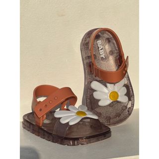 sandalia infatil de menina confortavel de florzinha em promoção. em Oferta na Shopee