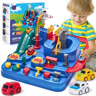 Brinquedo Carrinho Educativo Infantil Pista Carro Montessori
