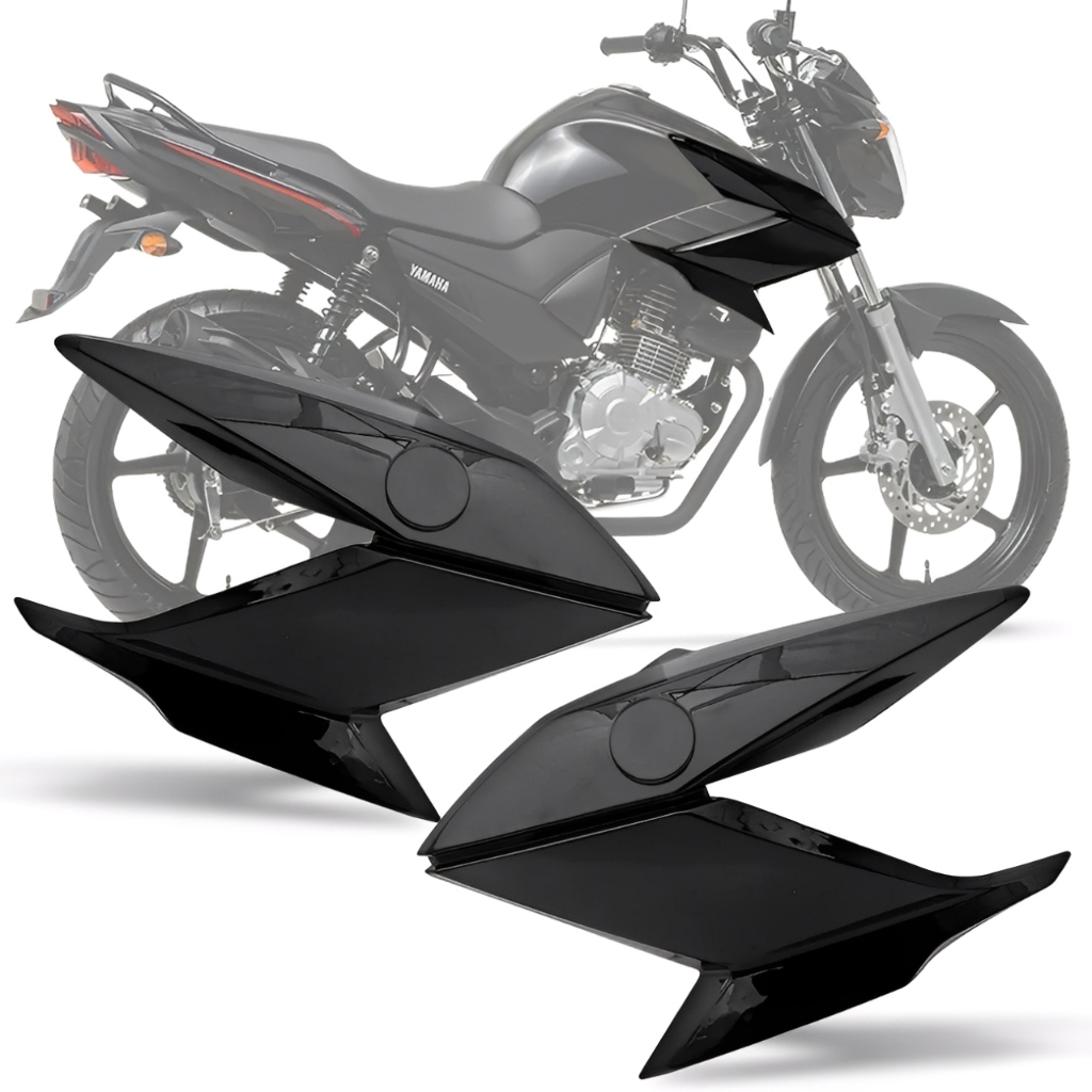 Carenagem Lateral Aba Asa Protetor Do Tanque Fazer 150 2014 A 2017 Par Modelo Original
