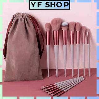 Kit 13 Pçs Pincéis De Maquiagem Contorno Kabuki Profissional