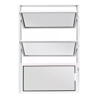 Vitro 60x40 Alumínio Branco Com Vidros em Oferta na Shopee