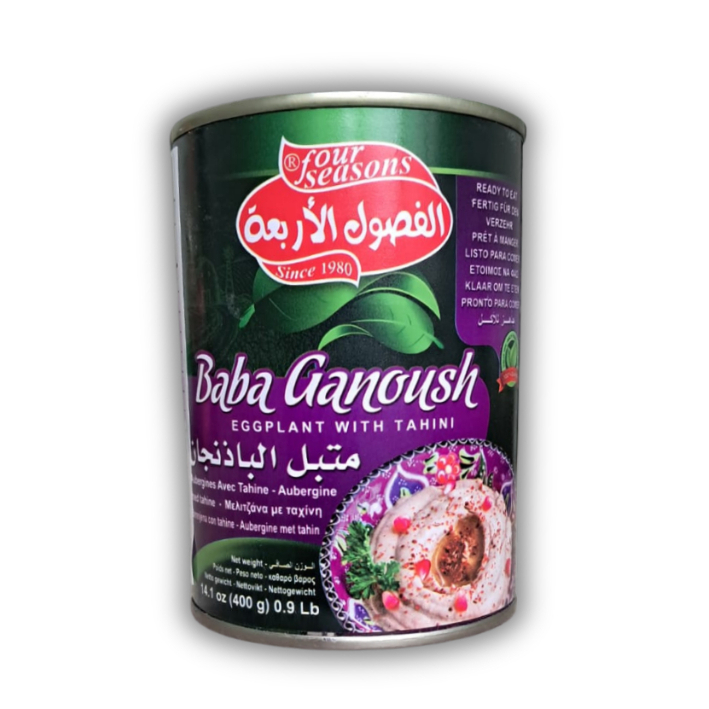 Baba Ghannouge – Four Seasons 400 g em Oferta na Shopee
