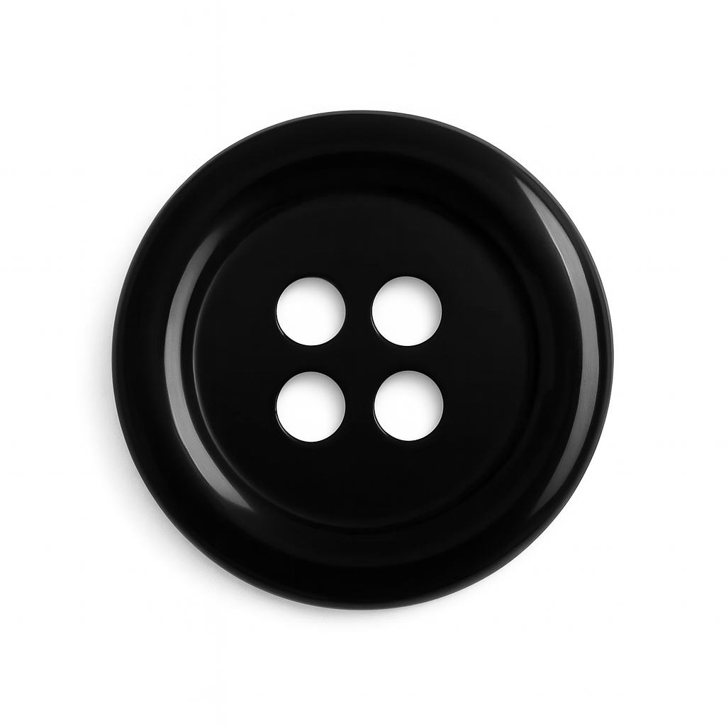 Botões Pretos C/20 und Para Costuras, Roupas e Artesanatos em Oferta na Shopee
