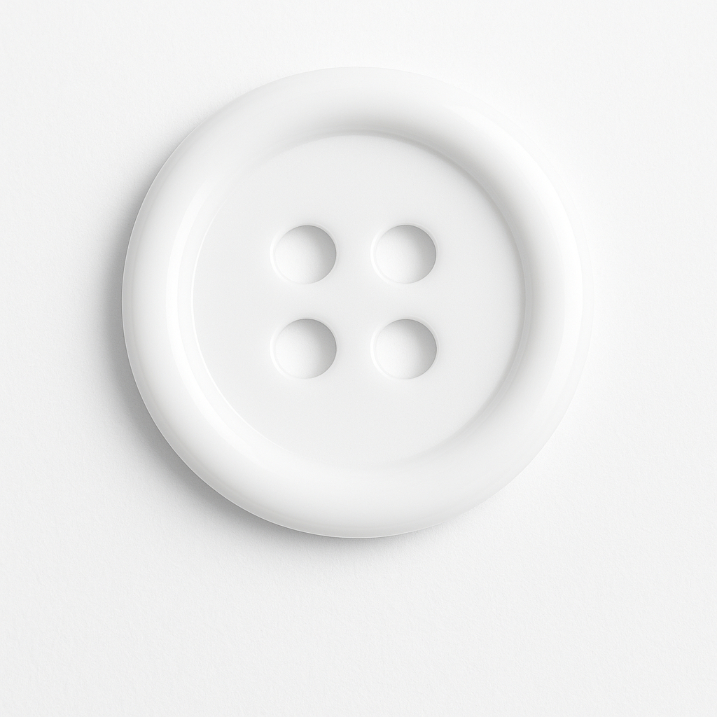 Botões Brancos C/20 und Para Costuras, Roupas e Artesanatos em Oferta na Shopee