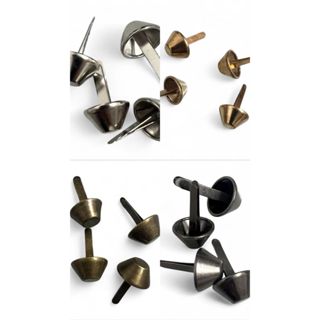 Pesinho (Bailarina) Latão para Bolsa 15mm (Pct com 4 Unid) em Oferta na Shopee