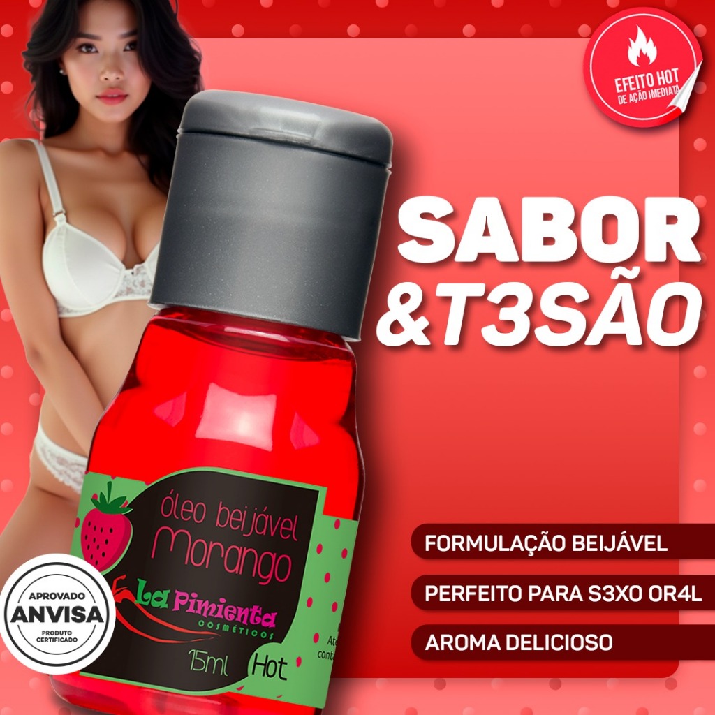 GEL PARA BEIJAR, LAMBER E SENTIR O PRAZER COM SABOR – LA PIMIENTA