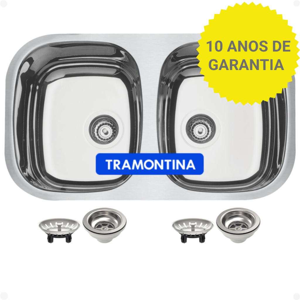 Cuba Dupla para Cozinha Tramontina: Onde Comprar | BuscaProdutos