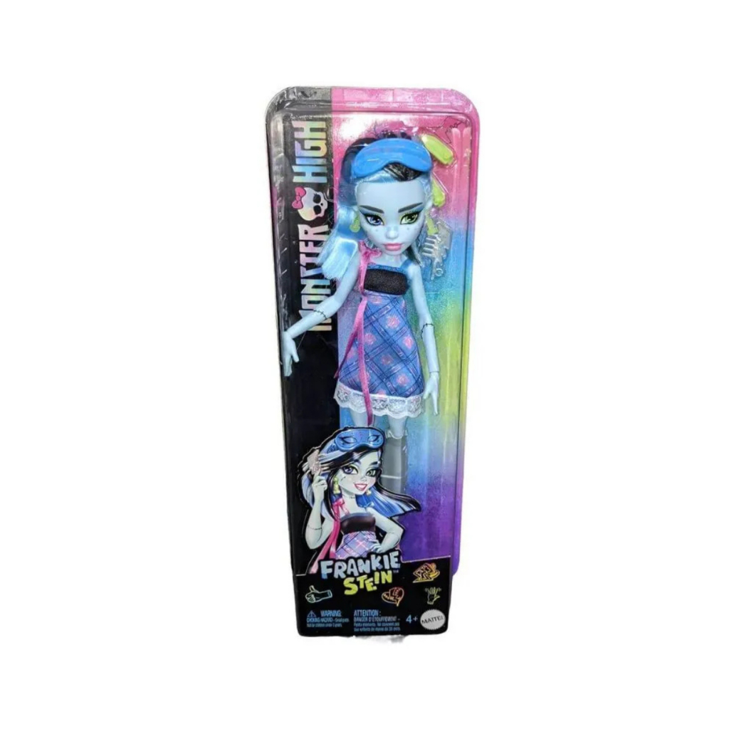 Monster High Coleção Pijamas Monstruosos Boneca Frankie Stein 29cm - Mattel JFD49