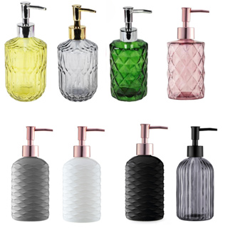 PORTA SABONETE LÍQUIDO DE VIDRO SABONETEIRA ORGANIZADOR DE BANHEIRO DIFUSOR em Oferta na Shopee