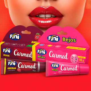 Kit 2 Unidades Carmed Fini Amoras Intensas e Fini Beijos 10g em Oferta na Shopee