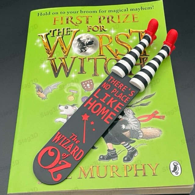 Marcador de páginas Wicked pernas de bruxa 3D O Mágico de Oz em Oferta na Shopee