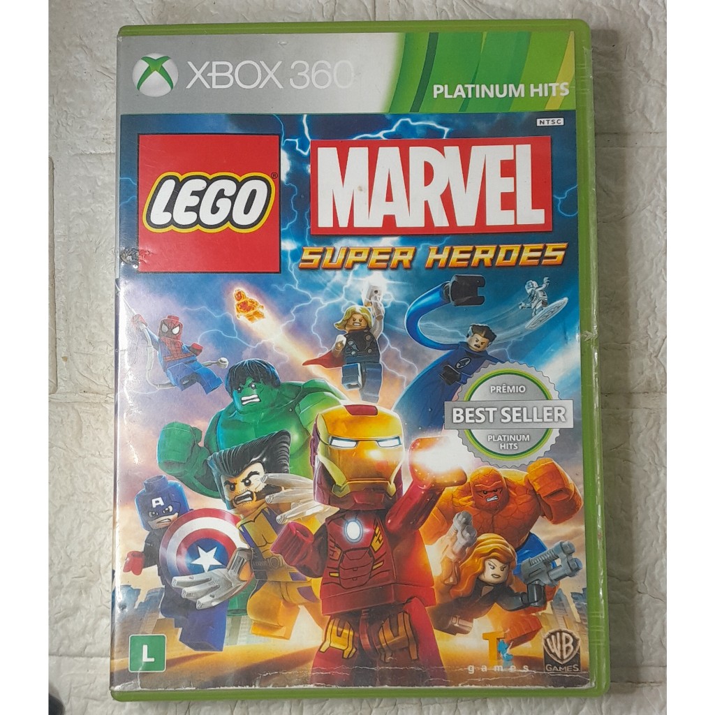 Jogo - Lego Marvel Super Heroes - Xbox-360 ( Original ) MÍDIA FÍSICA