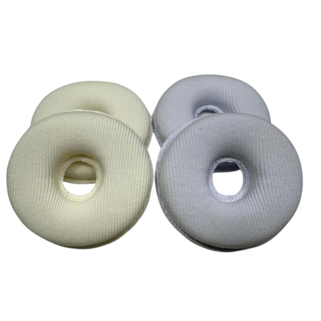 2 pares (4unidades) Rosquinhas super macias 100% Algodão sutiã Seios Amamentação Absorventes Lavável