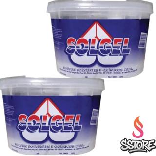 Parafina em Gel Transparente Solgel marca Solven para velas aromáticas, velas decorativas em Oferta na Shopee