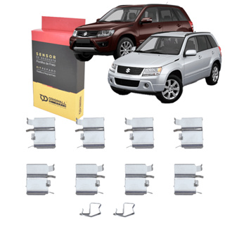 Kit 10 Trava Mola Pastilha Freio Dianteiro Suzuki Grand Vitara 2.0 3.2 2009 a 2016 em Oferta na Shopee