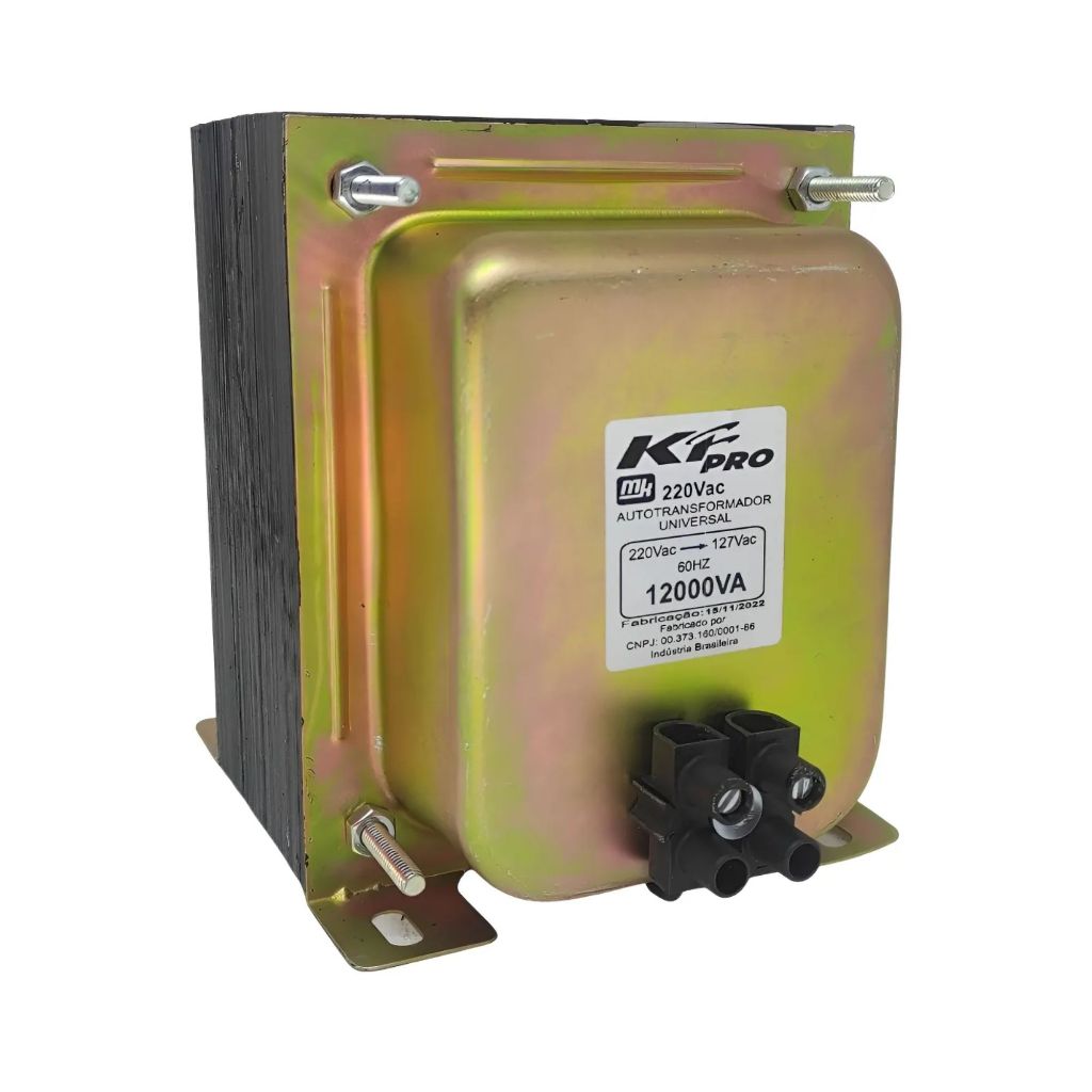 Transformador Energia 12000va 6600w Conversor De Voltagem 110V 220V Ar Condicionado Forno Elétrico