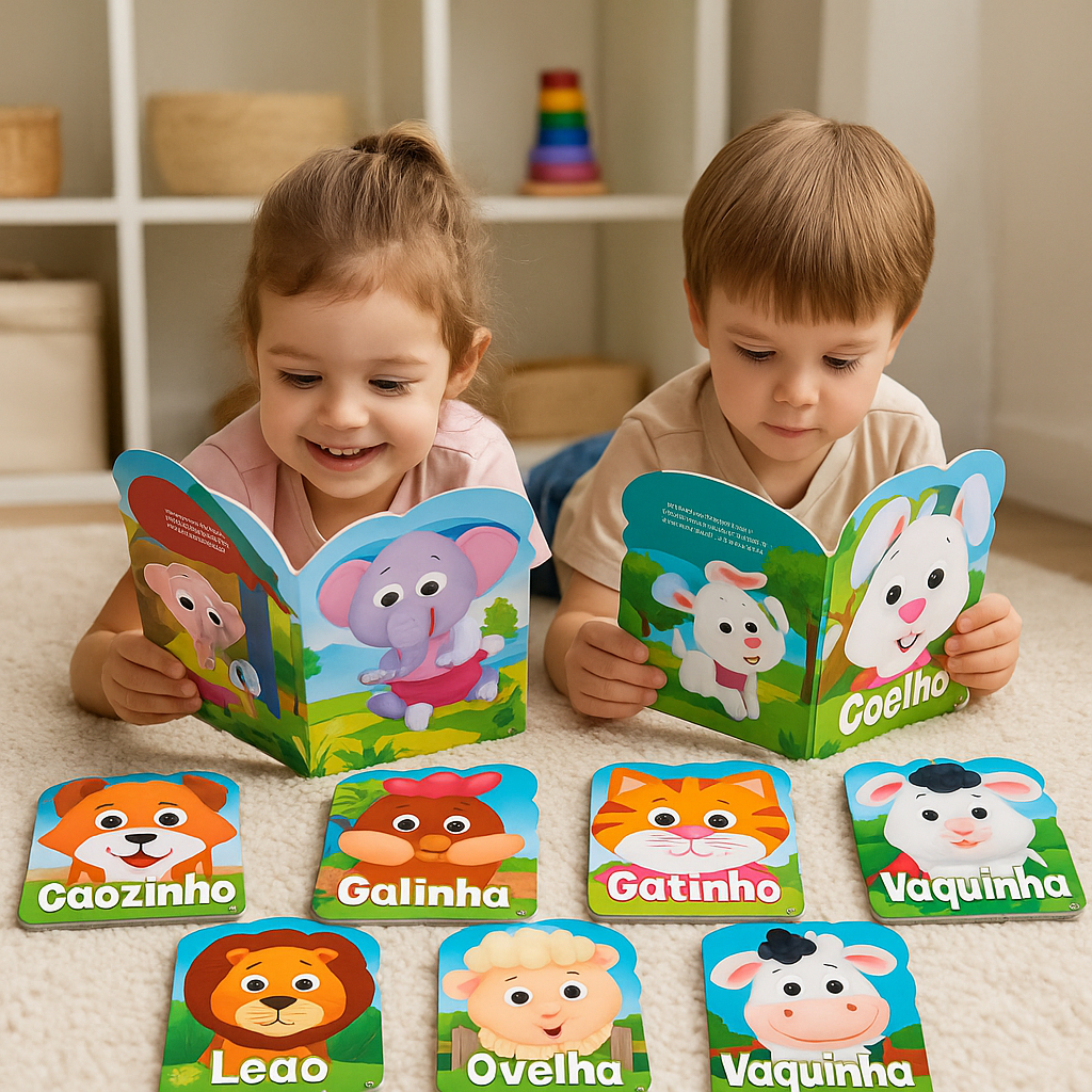 Kit com 8 Livros Infantil de Histórias para Ler para Crianças e Bebês em Oferta na Shopee