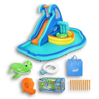 Mega Parque Aquático Infantil Inflável Onda Fantástica 5,15m x 3,25m x 2,46m Bestway em Oferta na Shopee