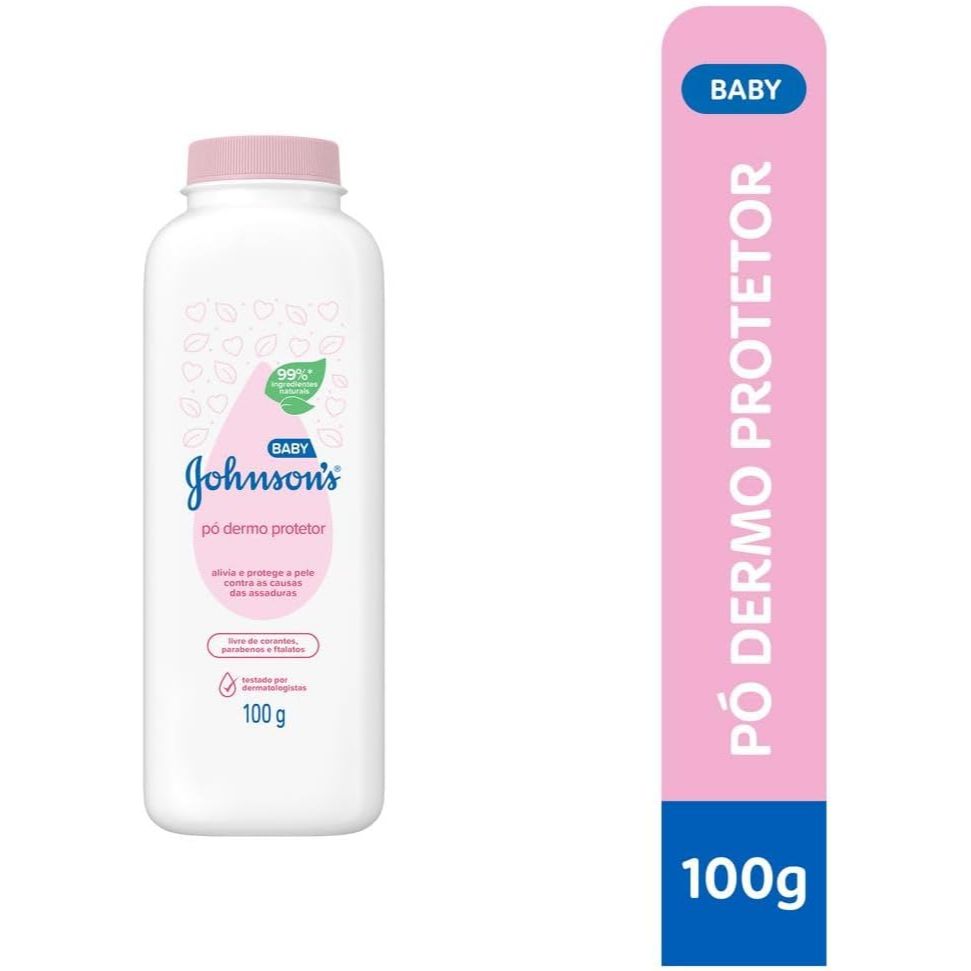 Talco Dermo Protetor Baby Tripla Ação 100g em Oferta na Shopee