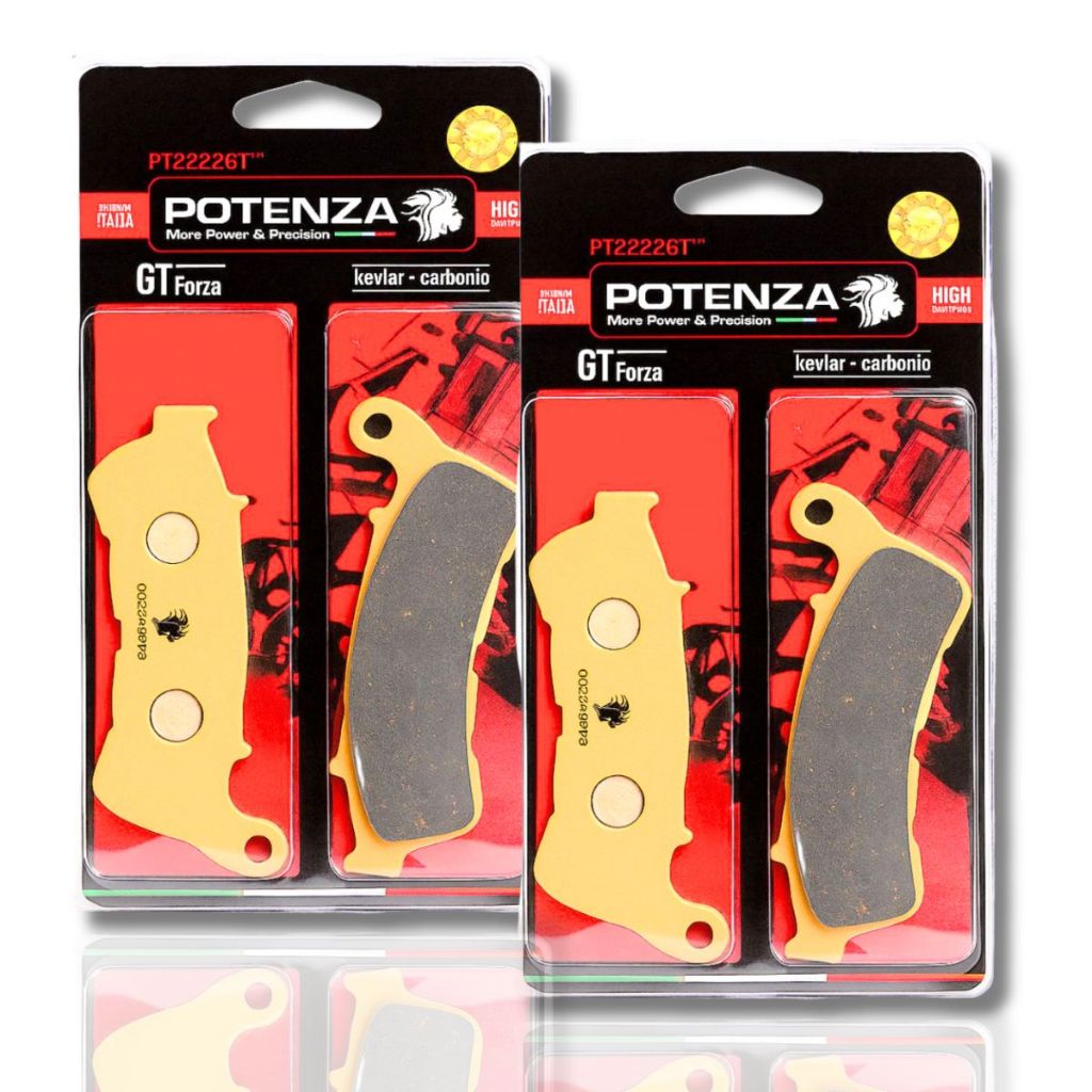 Kit Pastilhas de Freio Cb 600f Hornet Abs 2008-2014 / Cb 1000r 2013-2015 Potenza Gt Forza
