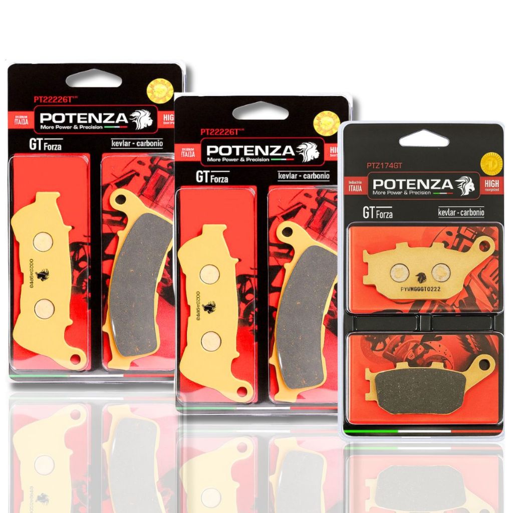 Kit Pastilhas de Freio Cb 600f Hornet Com Abs 2008 A 2014 Potenza em Oferta na Shopee