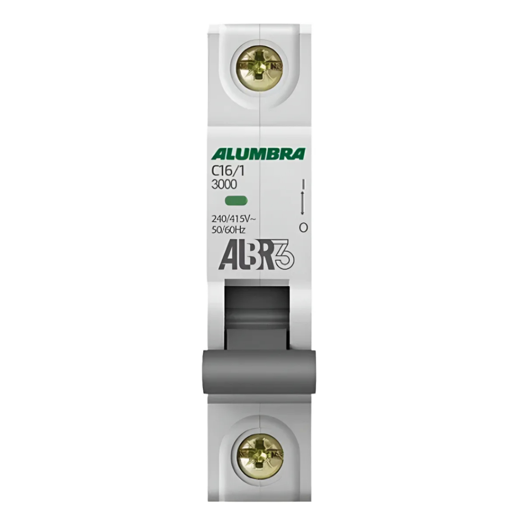 DISJUNTOR DIN UNIPOLAR 16A ALUMBRA em Oferta na Shopee