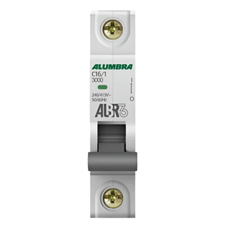 DISJUNTOR DIN UNIPOLAR 16A ALUMBRA em Oferta na Shopee