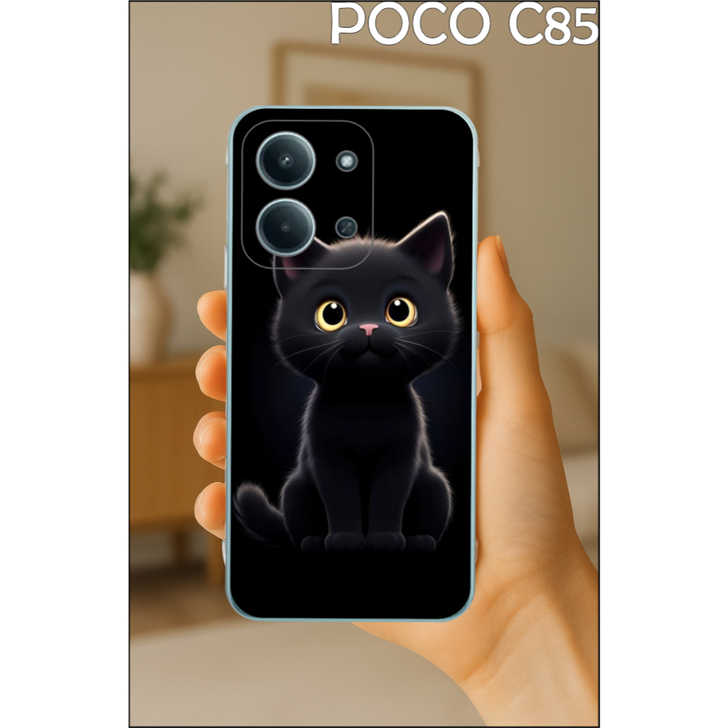 XIAOMI POCO C85 TPU DESENHOS VARIADOS CAPINHA CASE GATO em Oferta na Shopee